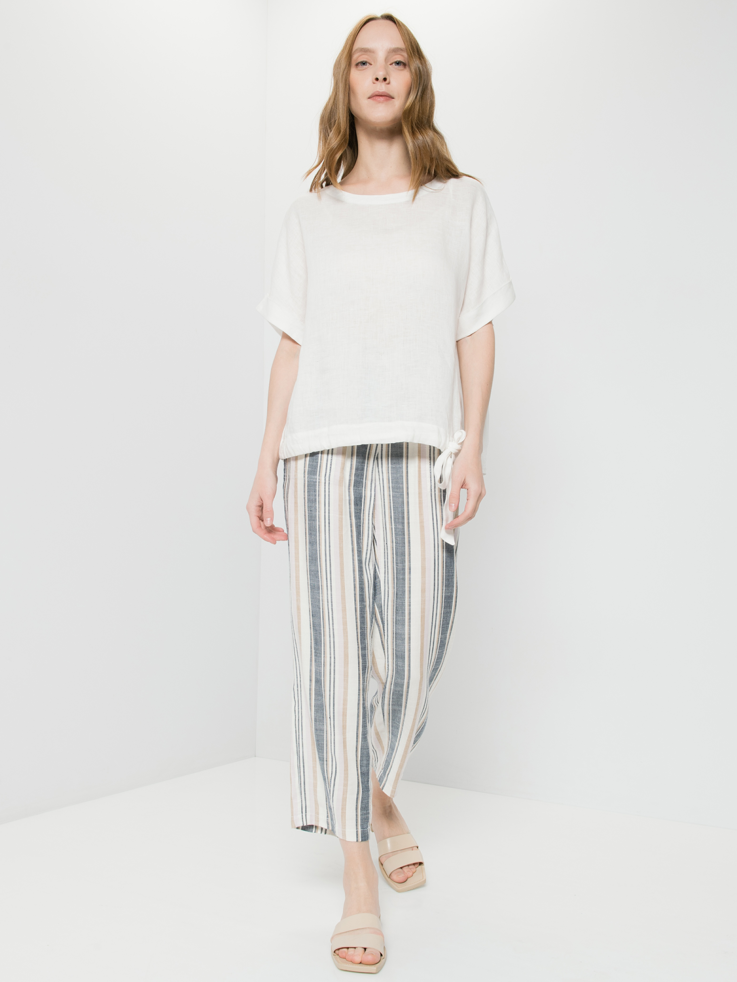 

Брюки женские Gerry Weber 622087-66223-8129- голубые 36R, 622087-66223-8129-
