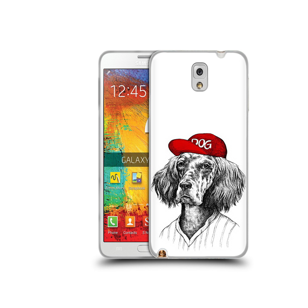 

Чехол MyPads Tocco для Samsung Galaxy Note 3 дог, Прозрачный, Tocco