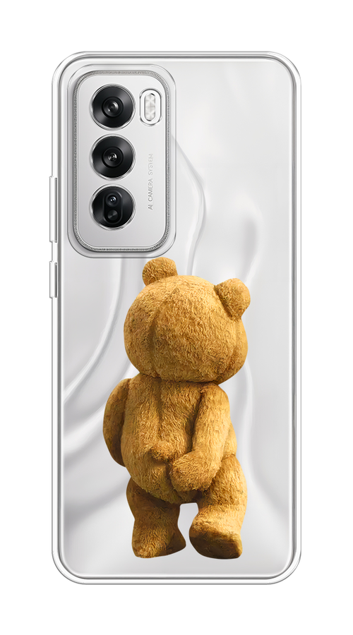 

Чехол на Oppo Reno 12 "Медвежья спина", Коричневый;прозрачный, 2517450-1