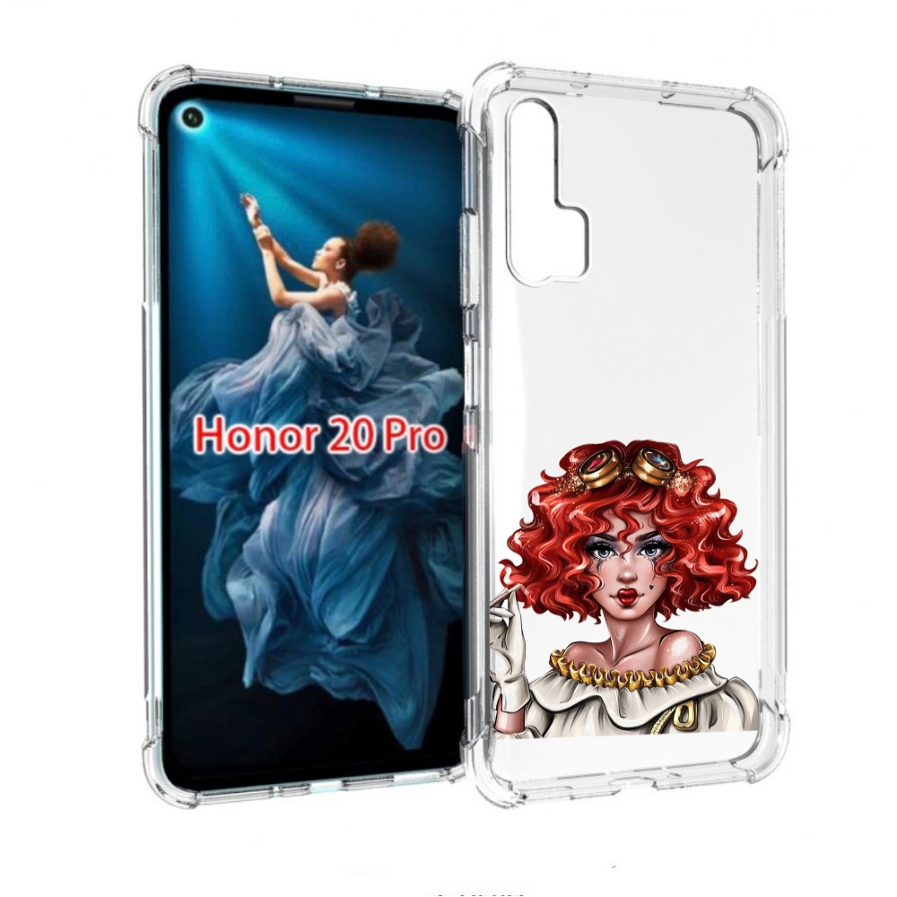 

Чехол бампер MyPads модель-в-сине-красных-очках женский для Hono, Прозрачный, Tocco