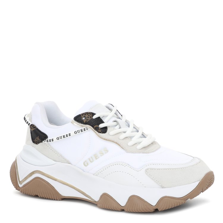 

Кроссовки женские Guess FL7MICFAL12 белые 35 EU, Белый, FL7MICFAL12
