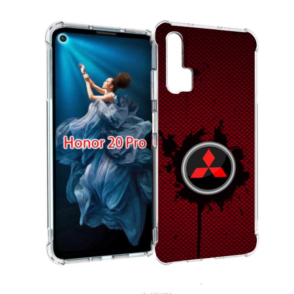 

Чехол бампер MyPads мицубиси mitsubishi 2 для Honor 20 Pro проти, Прозрачный, Tocco