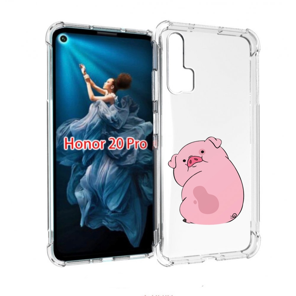 

Чехол бампер MyPads милый-поросенок детский для Honor 20 Pro про, Прозрачный, Tocco