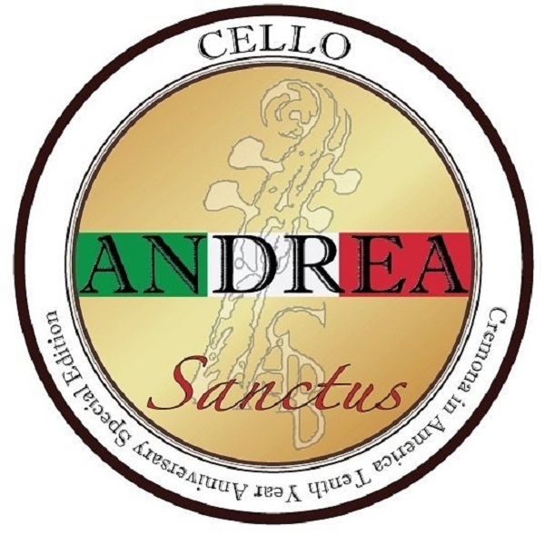 Andrea Sanctus Cello - канифоль для виолончели, для сольной игры, ручное изготовление