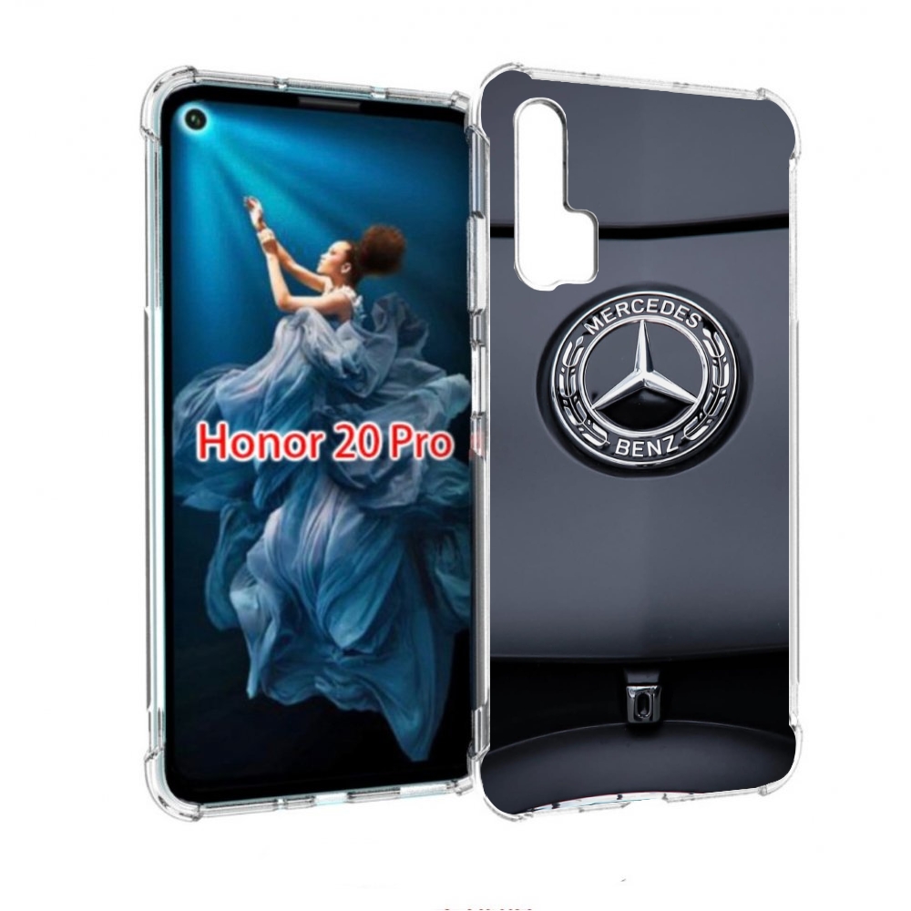 

Чехол бампер MyPads мерседес 7 мужской для Honor 20 Pro противоу, Прозрачный, Tocco