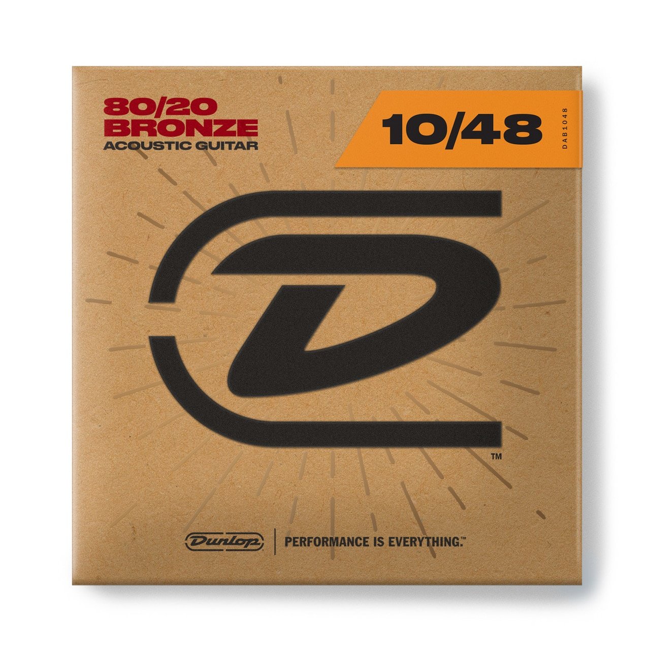 

Dunlop Dab 80/20 Bronze 10-48 - струны для акустической гитары