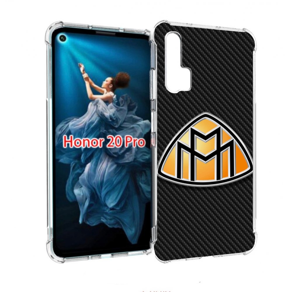 

Чехол бампер MyPads маибах maybach для Honor 20 Pro противоударный, Прозрачный, Tocco