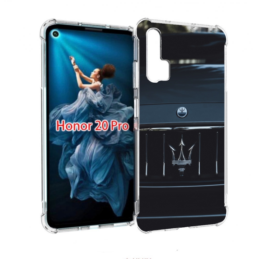 

Чехол бампер MyPads мазерати maserati 2 для Honor 20 Pro противо, Прозрачный, Tocco