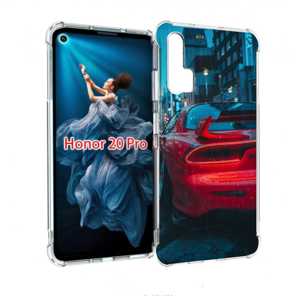

Чехол бампер MyPads мазда-рх7 для Honor 20 Pro противоударный, Прозрачный, Tocco