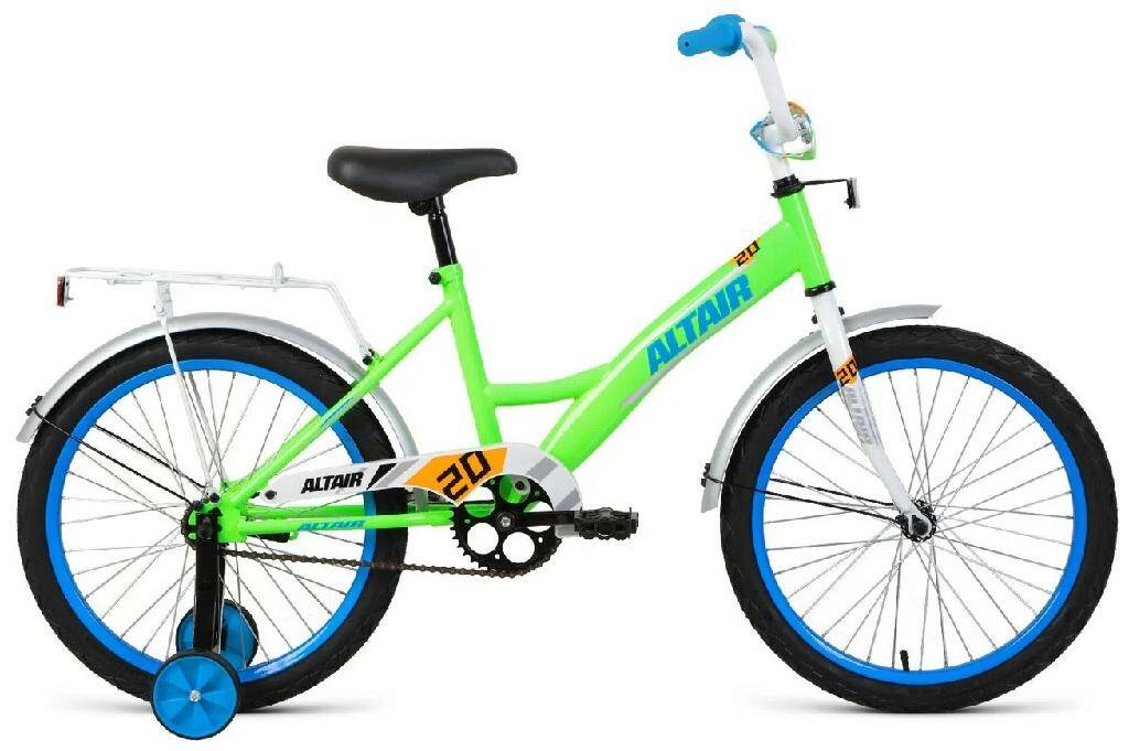 

Велосипед детский Altair Kids 20 (2022) 13" ярко-зеленый/синий IBK22AL20040, 4670092609854