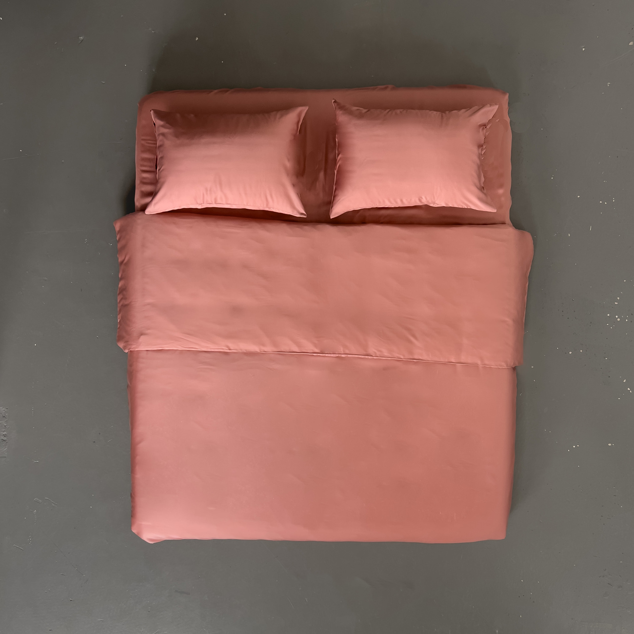 Набор наволочек из тенселя 70х70 см, Parapete, розовый, 2 шт