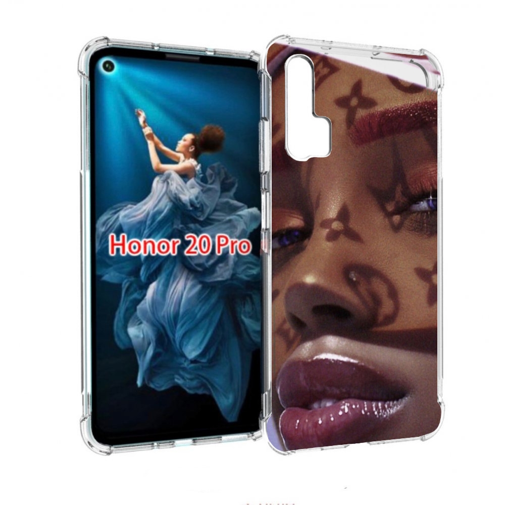 

Чехол бампер MyPads лицо девушки тень женский для Honor 20 Pro п, Прозрачный, Tocco