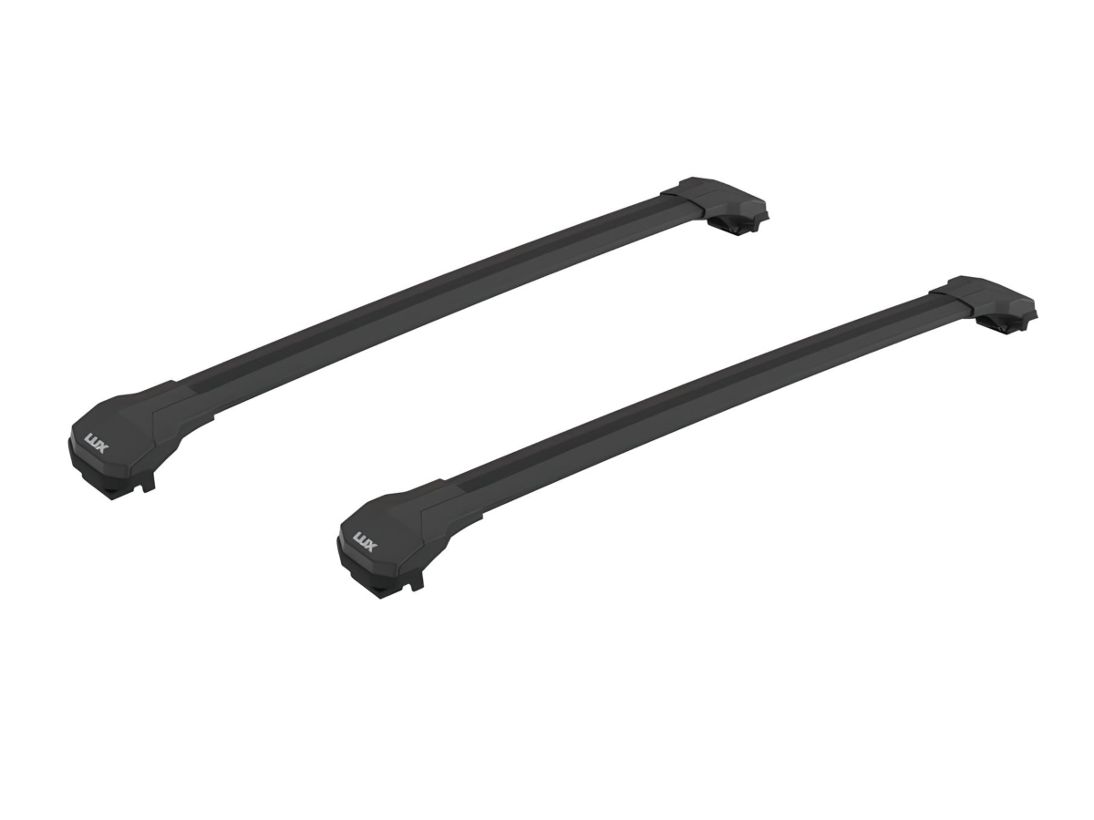 

Багажник на крышу LUX КОНДОР, черные крыловидные дуги на Киа Спортейдж 2 2004-2010, Черный