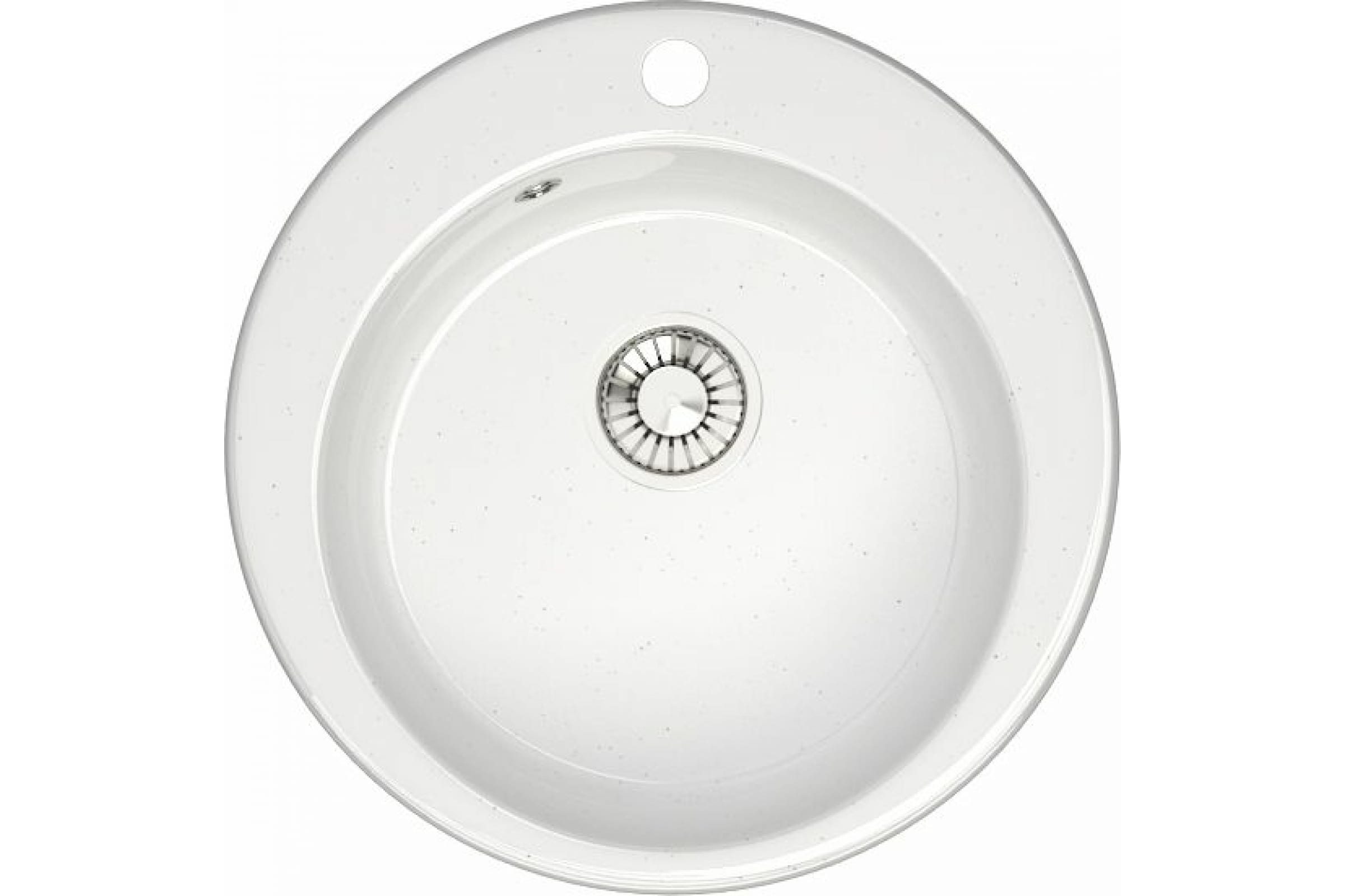 

Кухонная мойка GLANZ J-030-31 белая, J-030