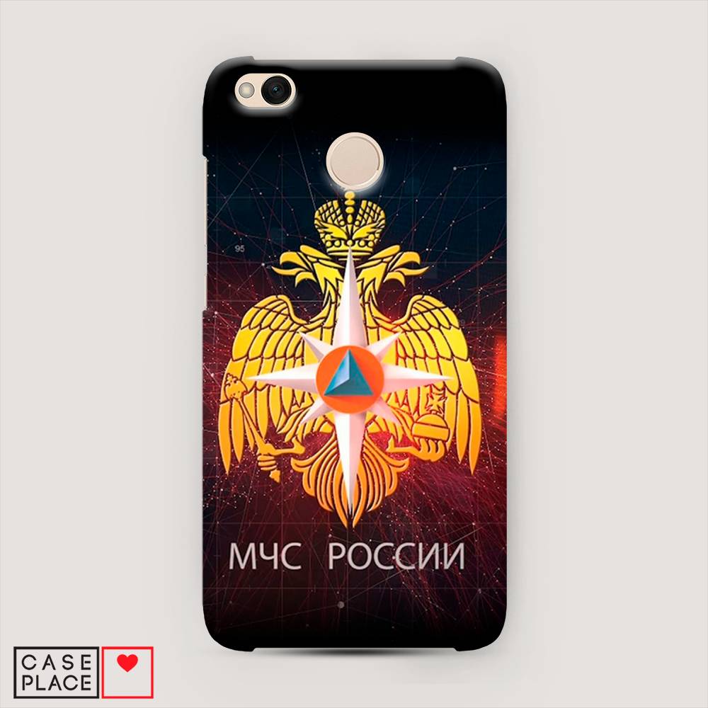 

Пластиковый чехол "МЧС России" на Xiaomi Redmi 4X, 31420-4