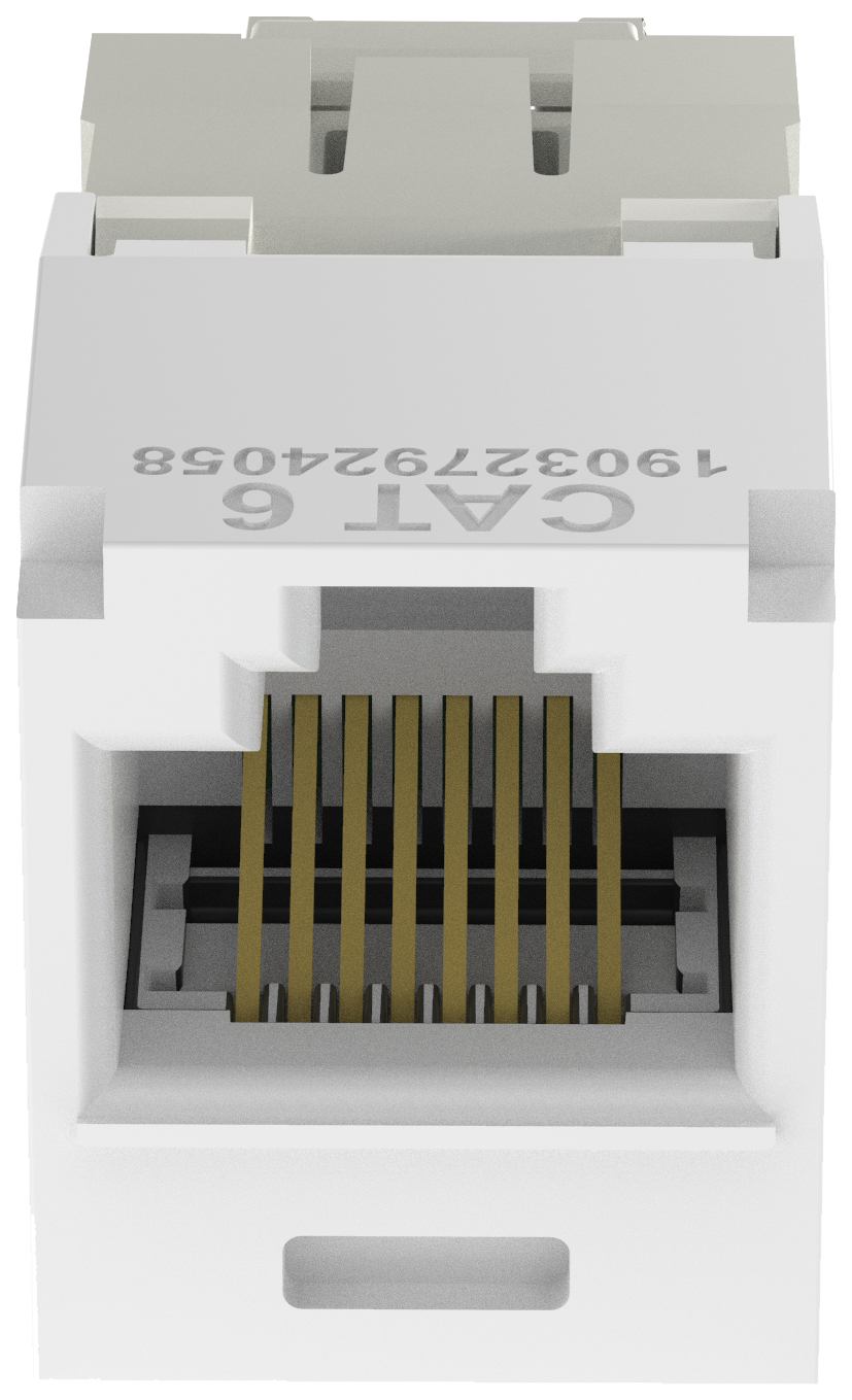 

Модуль Panduit CJ688TGWH информ. Mini-ComRJ45 кат.6 UTP бел.
