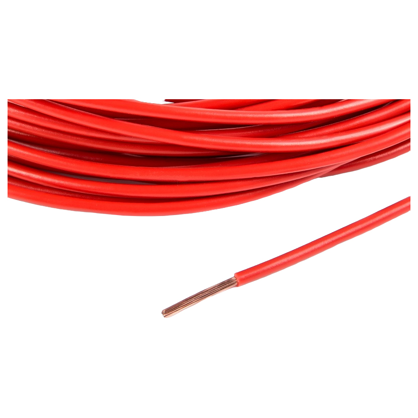 Провод электропроводки 2,5 мм (10 м) красный CARGEN
