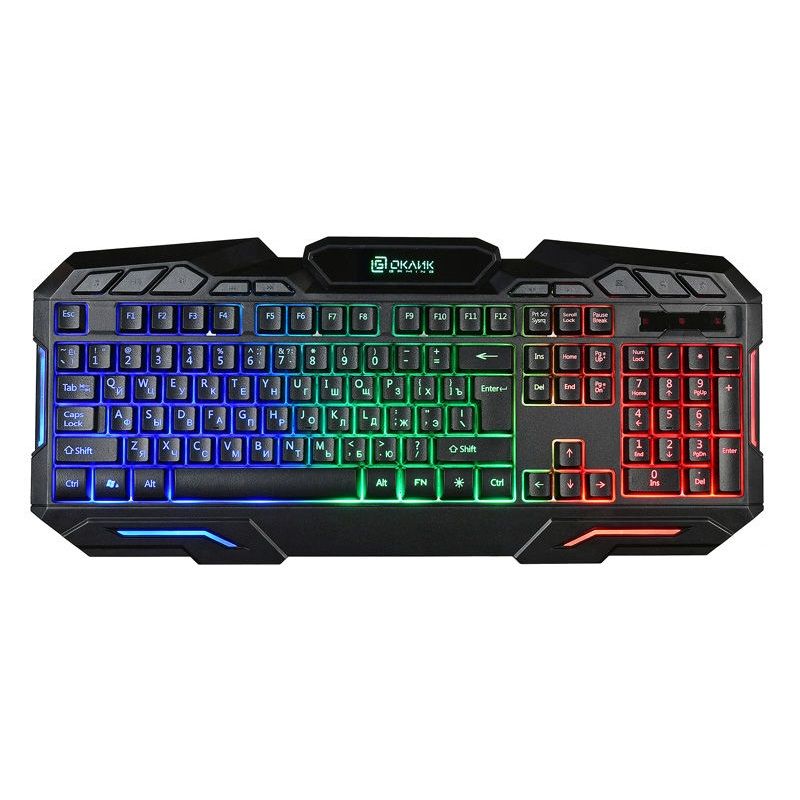 Проводная игровая клавиатура OKLICK 700G Black