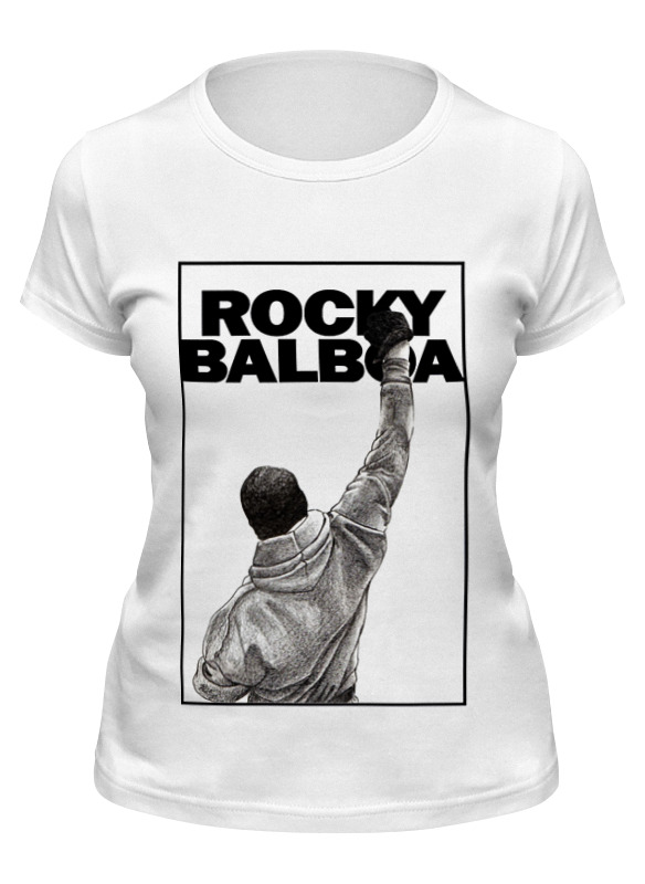 

Футболка мужская Printio Rocky balboa белая 2XL, Белый, Rocky balboa