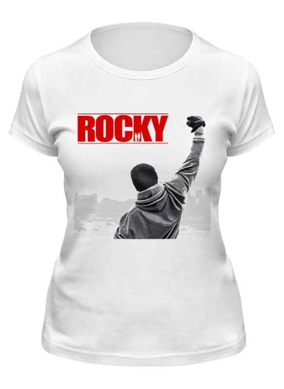 Футболка мужская Printio Rocky balboa белая 2XL