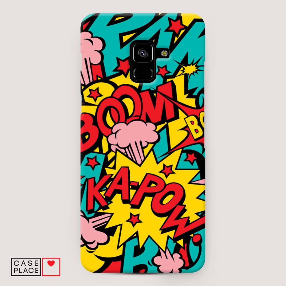 фото Чехол awog "постер pop art" для samsung galaxy a8 +