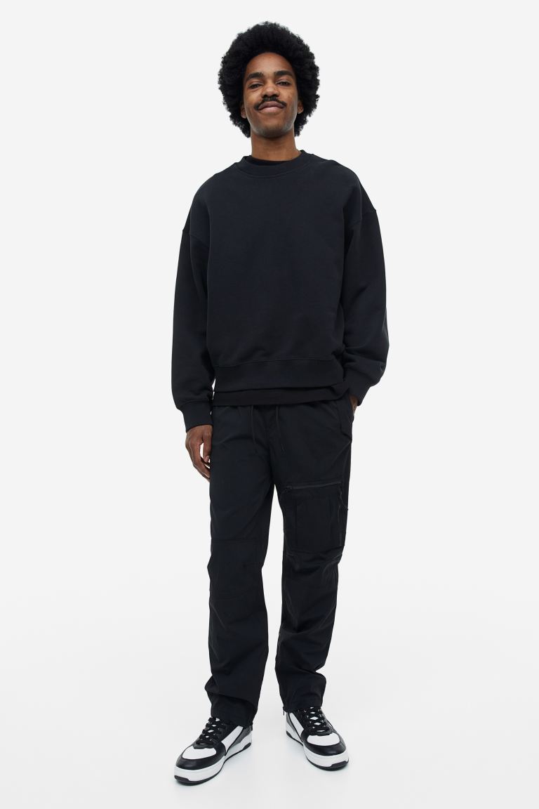 

Спортивные брюки мужские H&M 1131107003 черные XL (доставка из-за рубежа), 1131107003