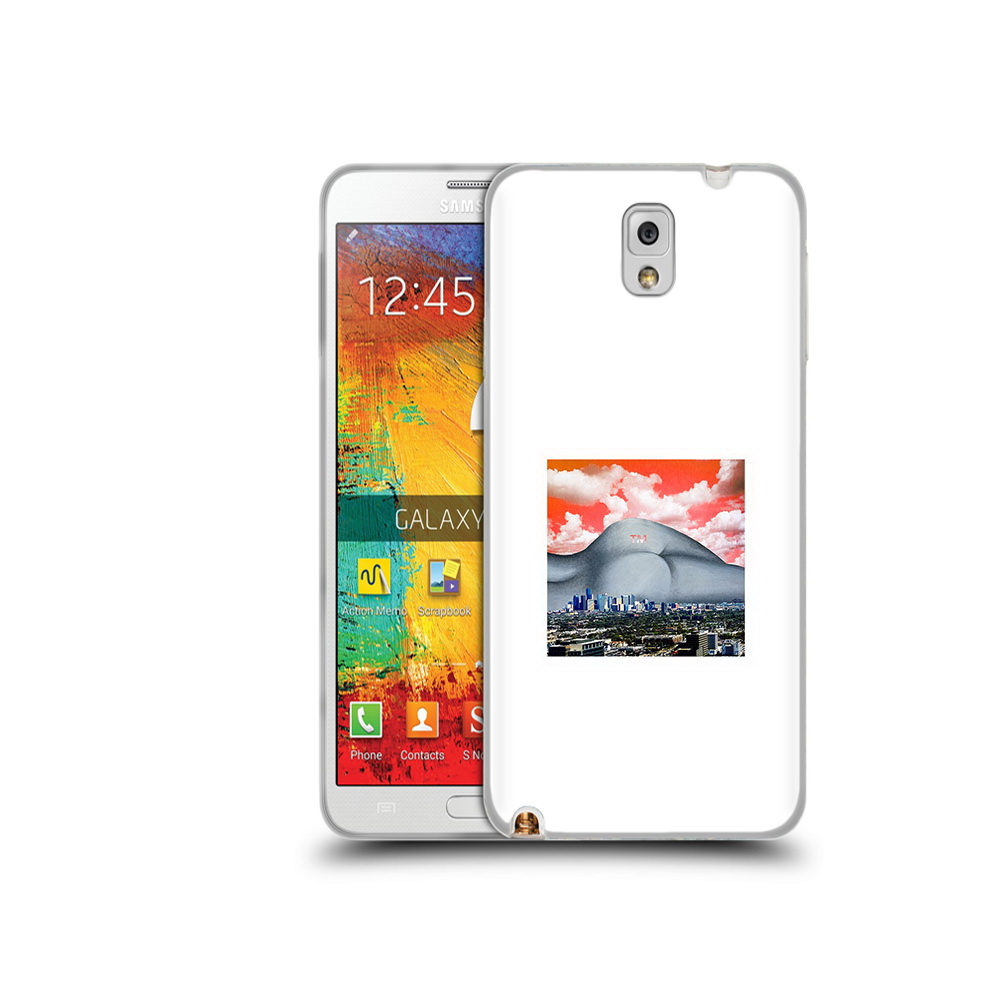 

Чехол MyPads Tocco для Samsung Galaxy Note 3 город с девушкой на фоне, Прозрачный, Tocco