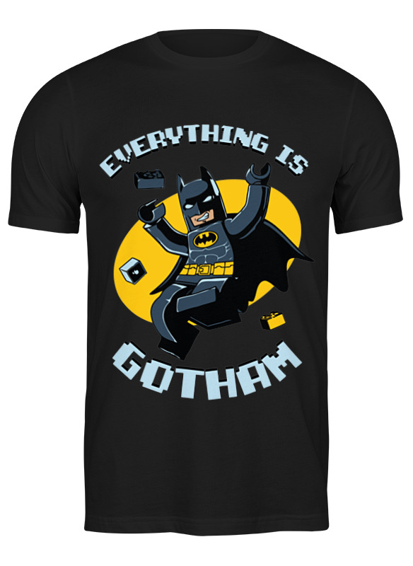

Футболка унисекс Printio Бэтмен (batman) черная 2XL, Черный, Бэтмен (batman)