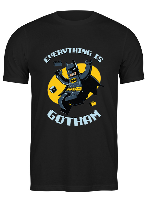 

Футболка унисекс Printio Бэтмен (batman) черная 2XL, Черный, Бэтмен (batman)