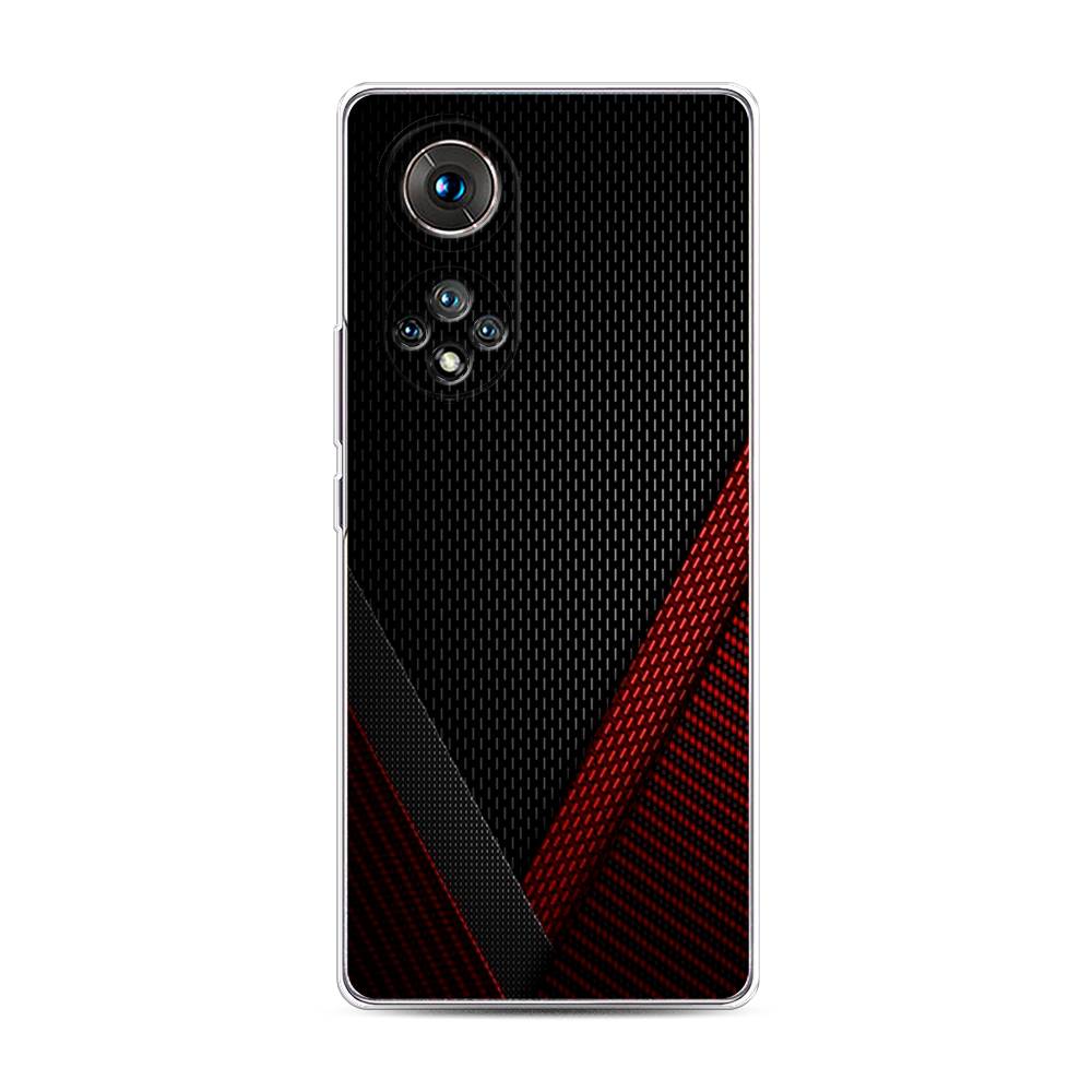 

Чехол Awog "Красный карбон" для Honor 50 Pro, 6105550-3