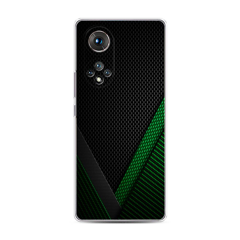 

Чехол Awog "Зеленый карбон" для Honor 50 Pro, 6105550-3