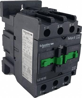 

Контактор 3п 65А 220VAC 50Гц НО+НЗ Tesys E LC1E65M5 SE