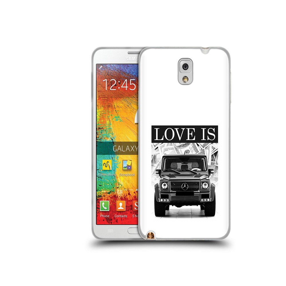 

Чехол MyPads Tocco для Samsung Galaxy Note 3 гелик, Прозрачный, Tocco