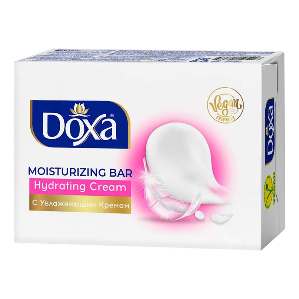 

Мыло туалетное Doxa Hydrating Cream с увлажняющим кремом 80 г