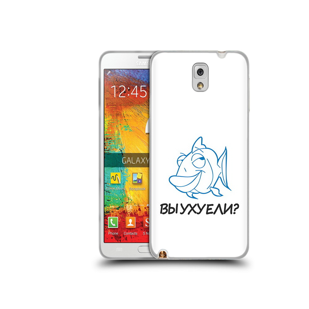 

Чехол MyPads Tocco для Samsung Galaxy Note 3 вы ухуели, Прозрачный, Tocco