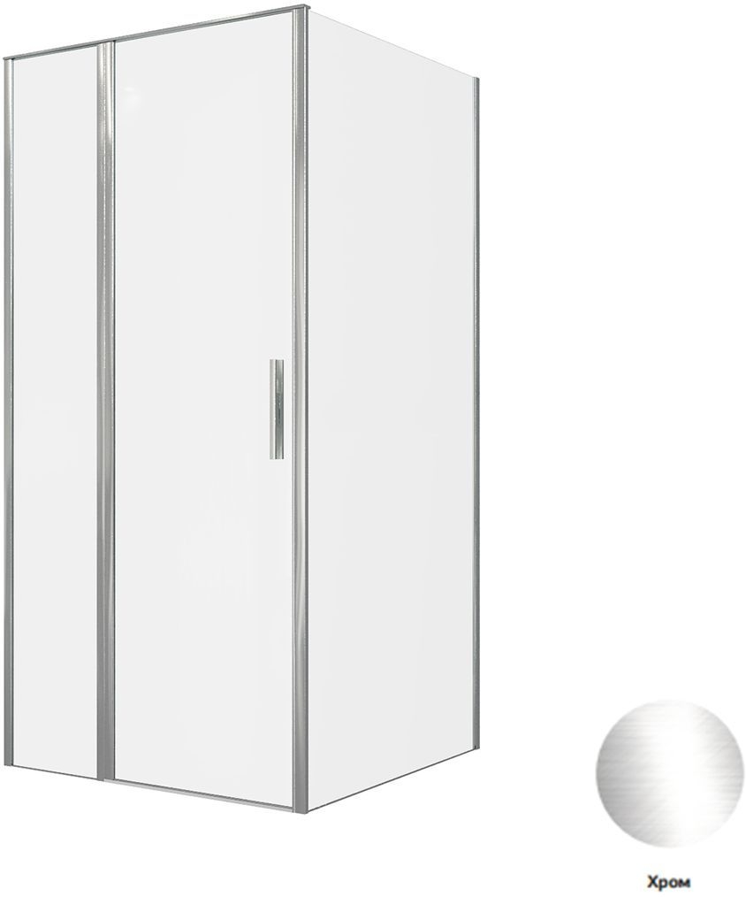 

Душевой угол Allen Brau Priority 100x100 3.31028.00 + 3.31046.00 прозрачный, хром