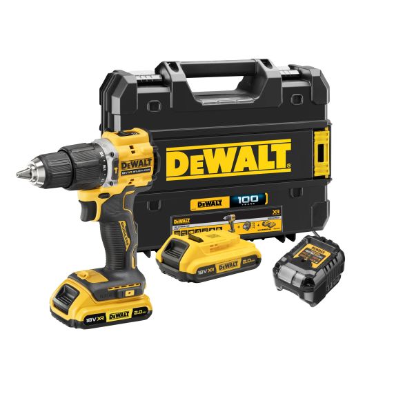 Аккумуляторная ударная дрель-шуруповерт DeWalt DCD100YD2T-XJ 18V