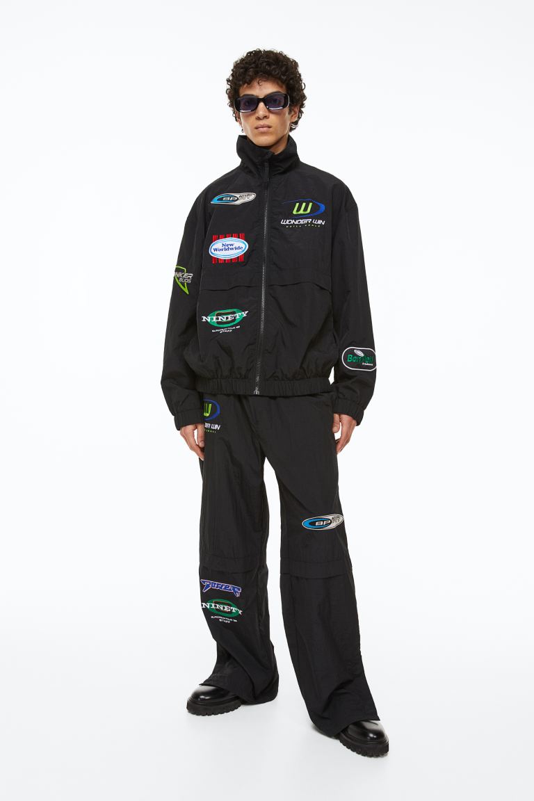 

Брюки мужские H&M 1130992001 черные 3XL (доставка из-за рубежа), 1130992001