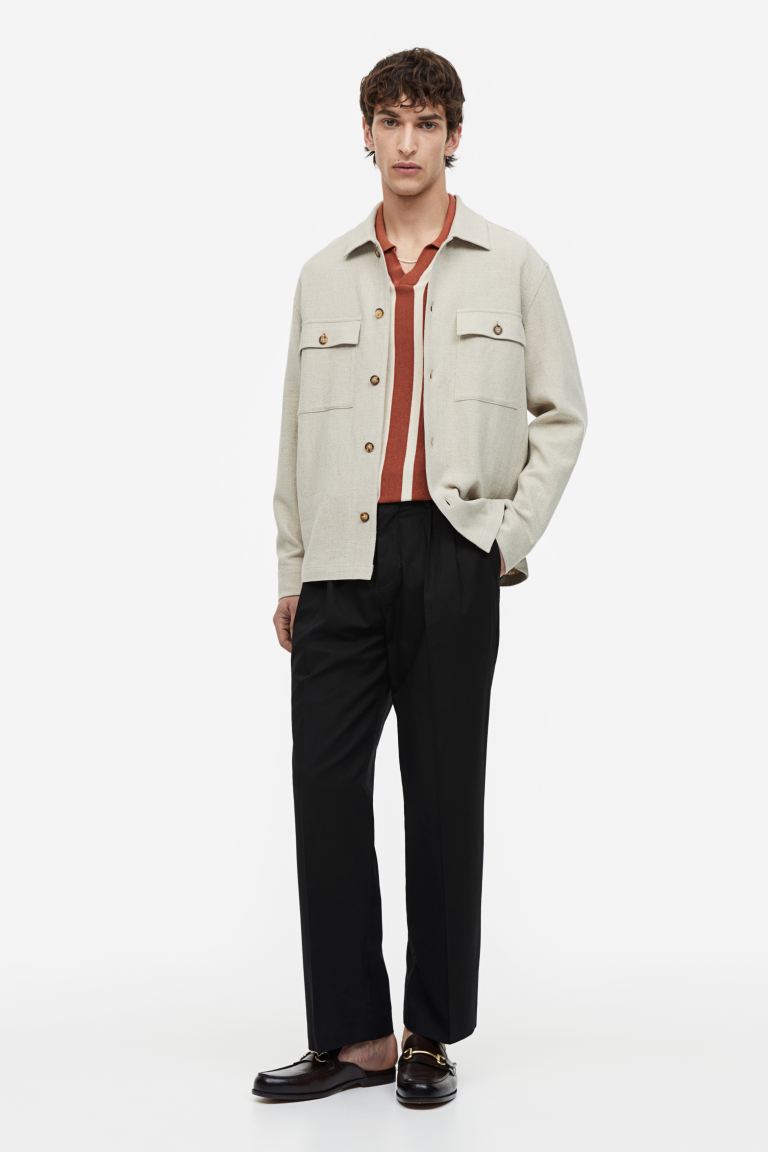 

Брюки мужские H&M 1130988002 черные 36 (доставка из-за рубежа), Черный, 1130988002