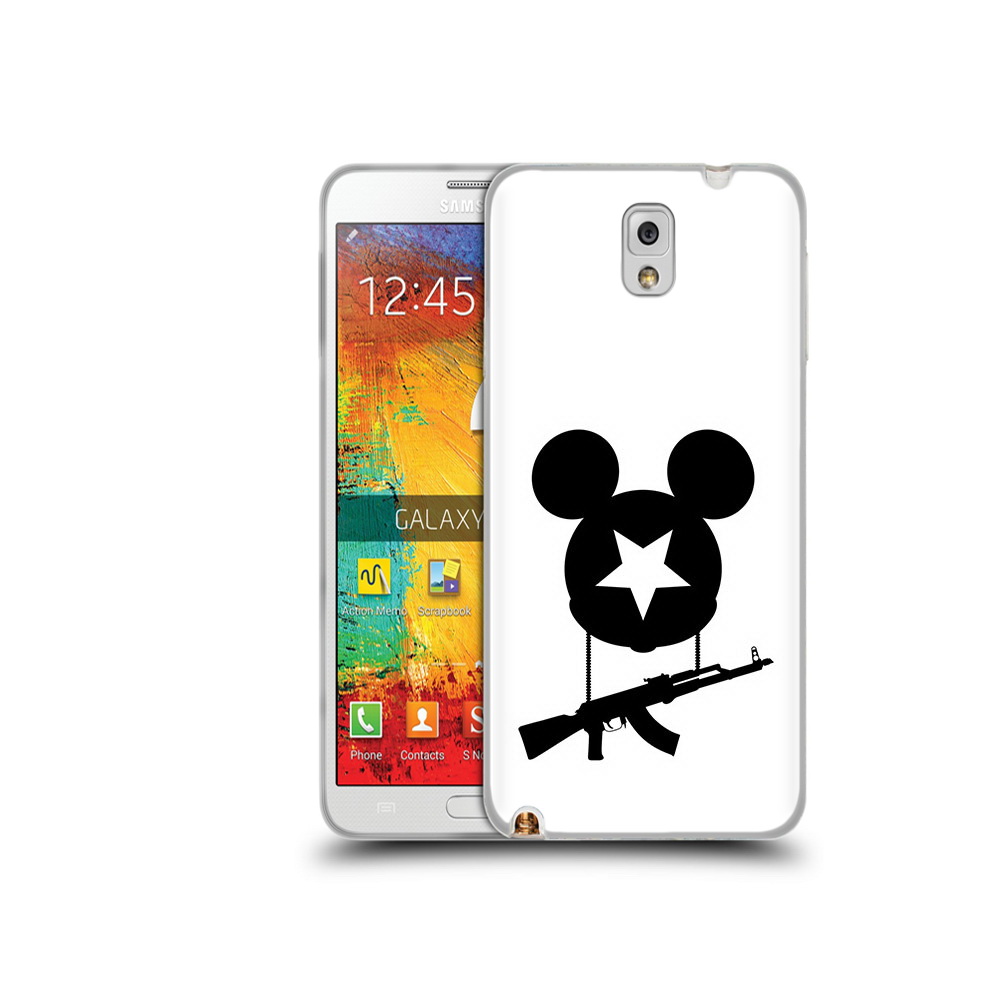 

Чехол MyPads Tocco для Samsung Galaxy Note 3 АК Микки, Прозрачный, Tocco