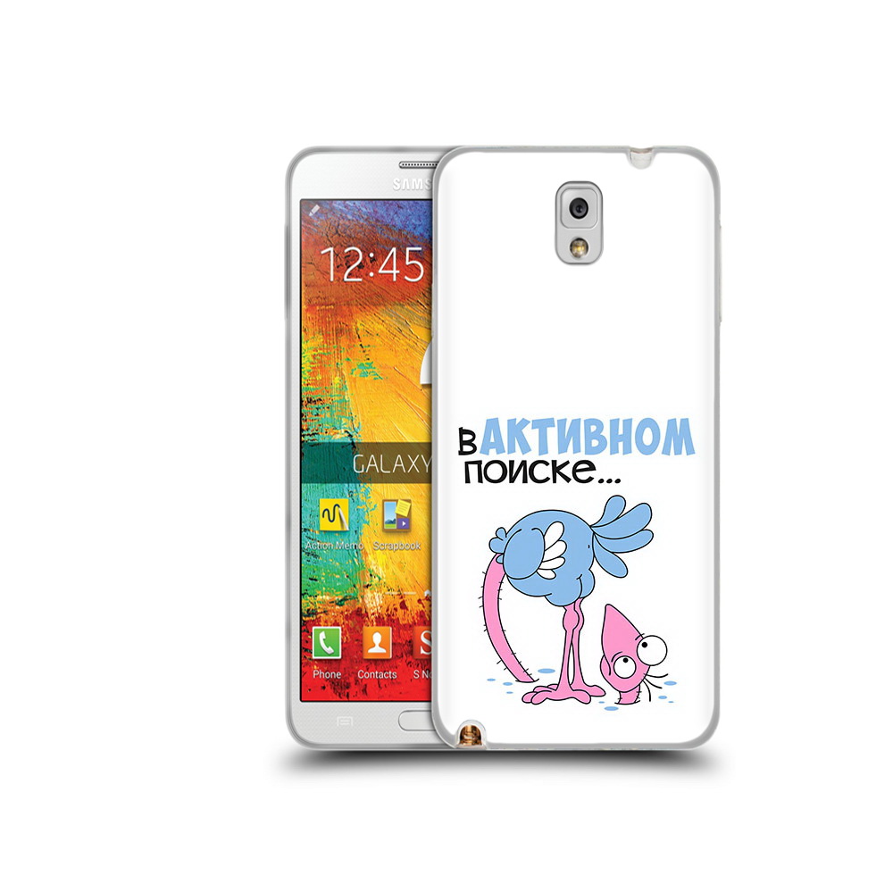 

Чехол MyPads Tocco для Samsung Galaxy Note 3 в активном поиске, Прозрачный, Tocco