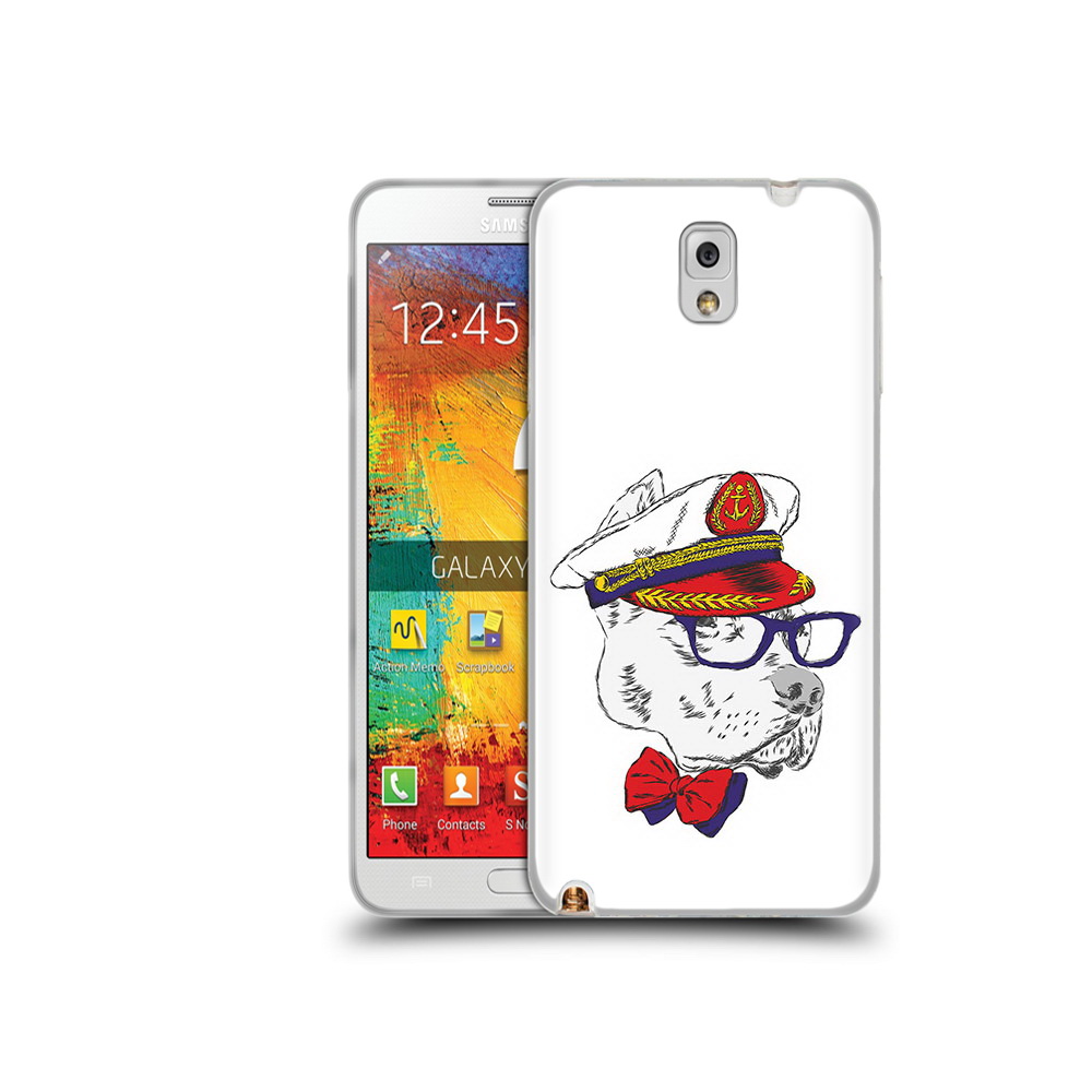 Чехол MyPads Tocco для Samsung Galaxy Note 3 бульдог