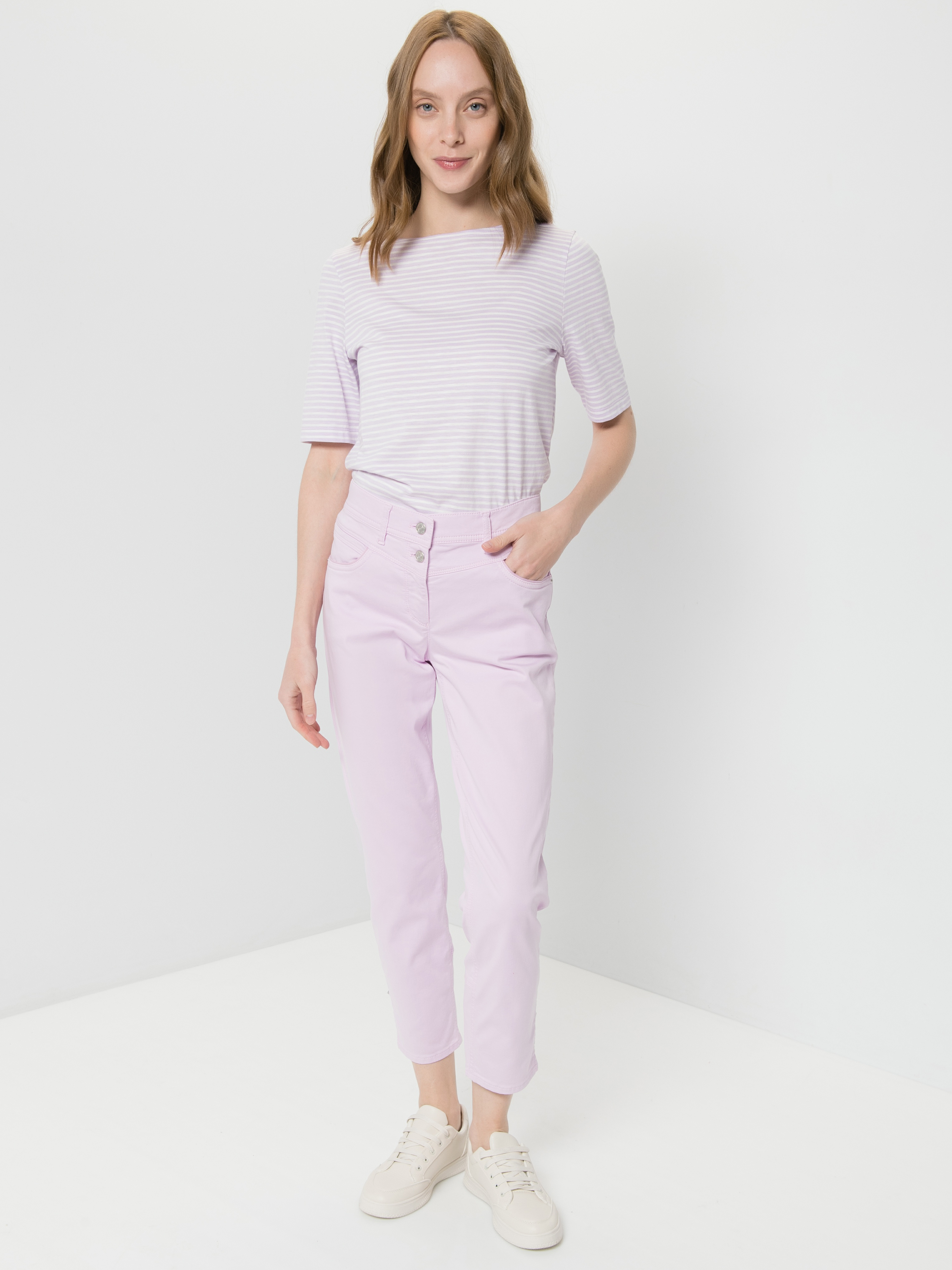 

Джинсы женские Gerry Weber 622081-67710-30888- фиолетовые 34R, 622081-67710-30888-