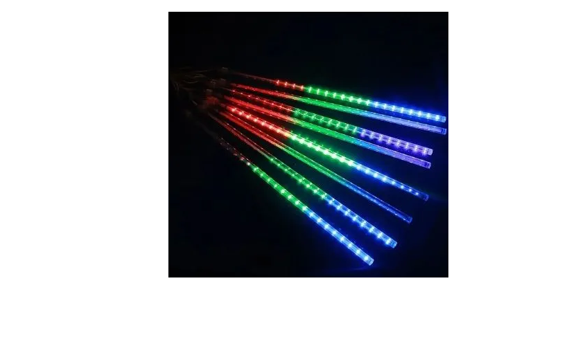 

Световая гирлянда новогодняя Merry christmas Сосульки 15213-1 3м разноцветный/RGB, Сосульки