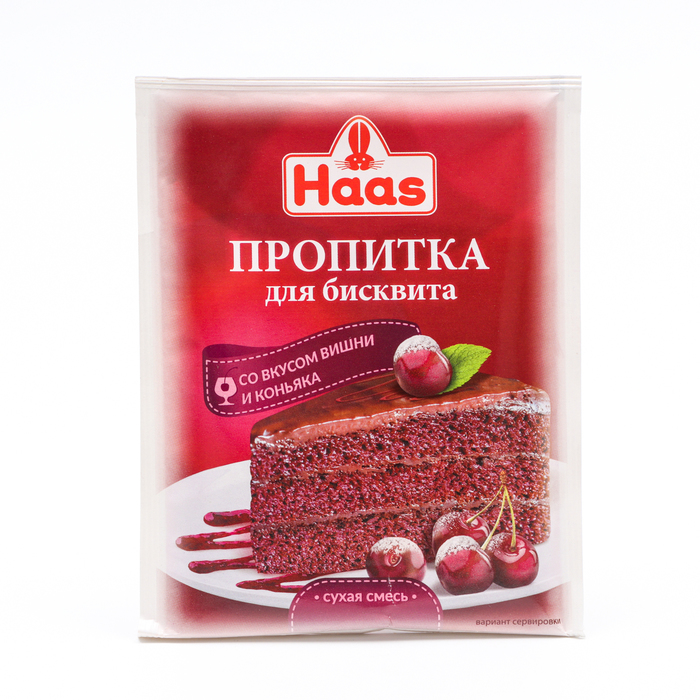 

Пропитка для бисквита со вкусом вишни и коньяка, 80 г