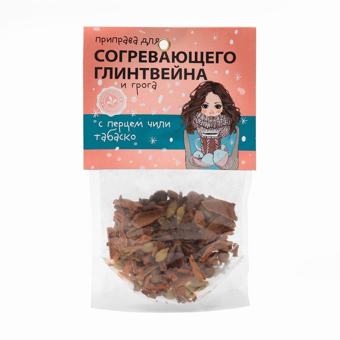 

Приправа с табаско для глинтвейна и грога, 30 г (2 шт.)