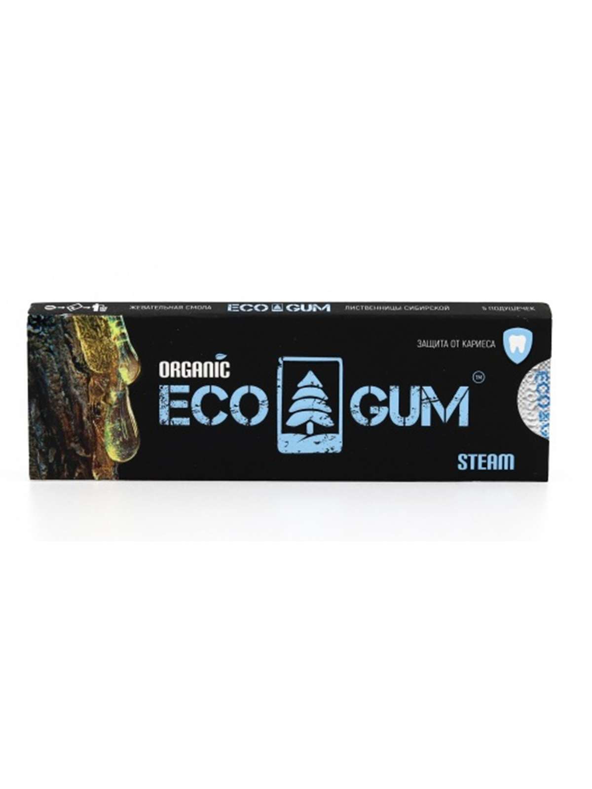 Жевательная резинка ECO GUM Steam в комплекте 10шт ВОЛШЕБНЫМ ОБРАЗОМ УБИРАЕТ ТОКСИКОЗ БЕРЕ