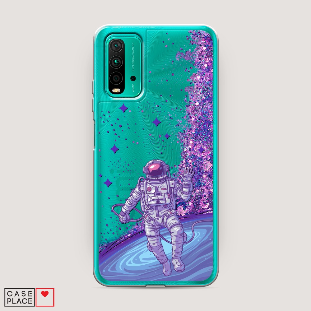 

Чехол Awog на Xiaomi Redmi 9T "Космонавт в открытом космосе", Разноцветный, 39892-1