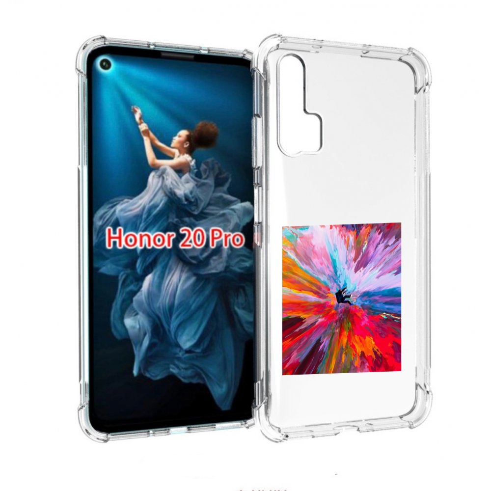 

Чехол бампер MyPads красочный астранавт для Honor 20 Pro противо, Прозрачный, Tocco