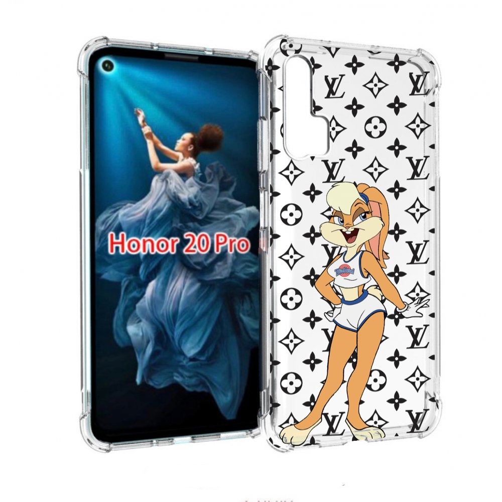 

Чехол бампер MyPads красивый-принт-на-чехол женский для Honor 20, Прозрачный, Tocco